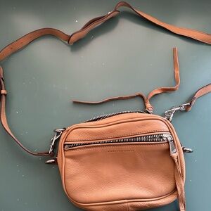 Aimee Kestenberg Tan Leather Crossbody Bag